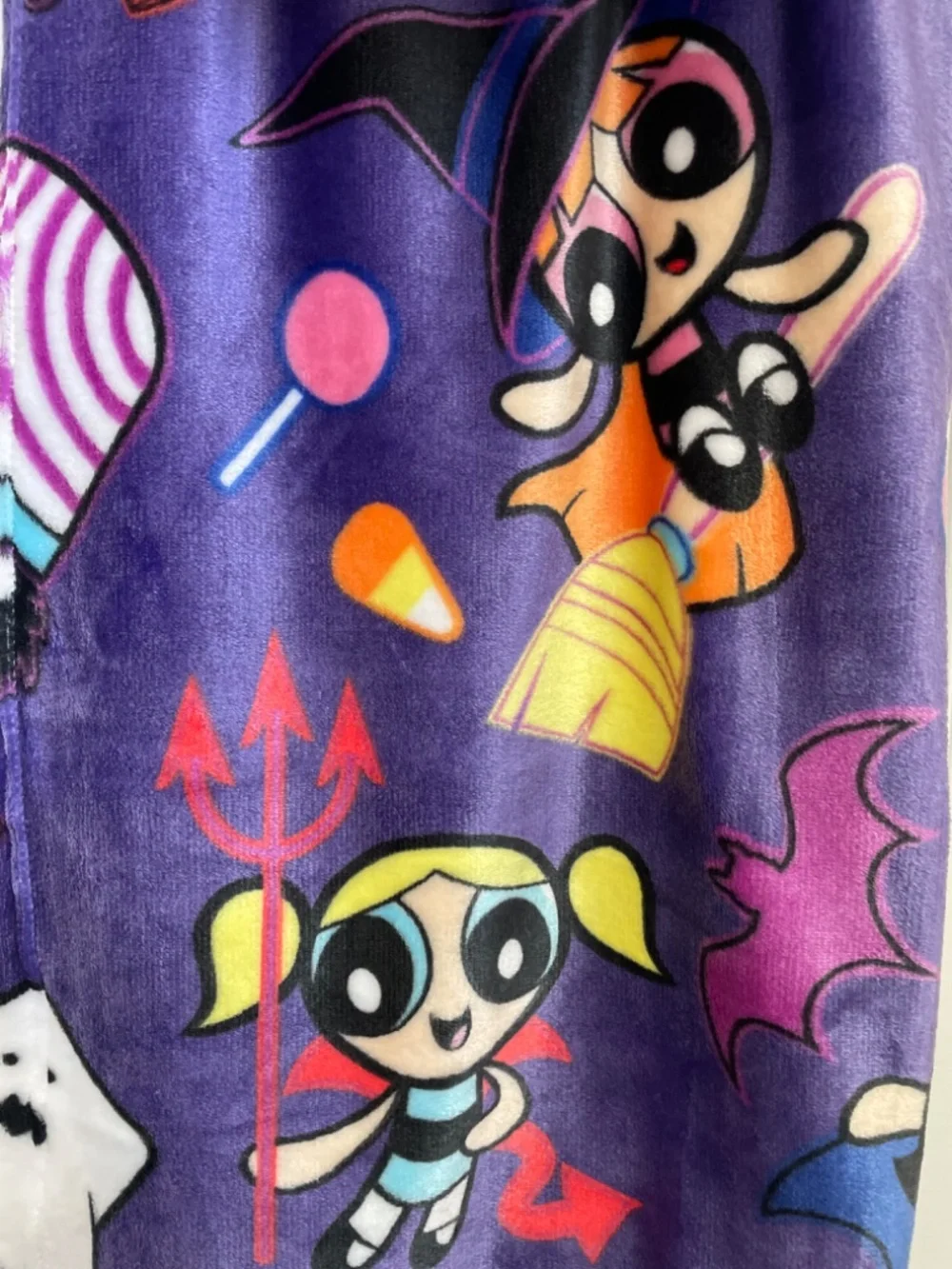 NEW Power Puff Girls Halloween Blanket